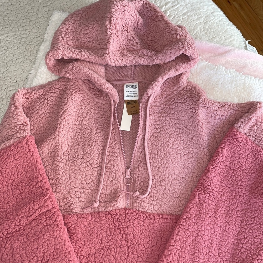 PINK by VS Sherpa hoodie